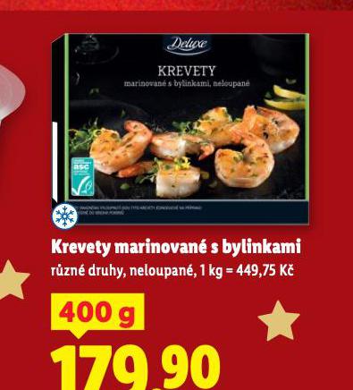 KREVETY MARINOVAN S BYLINKAMI