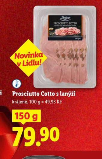 PROSCIUTTO COTTO S LANݎI