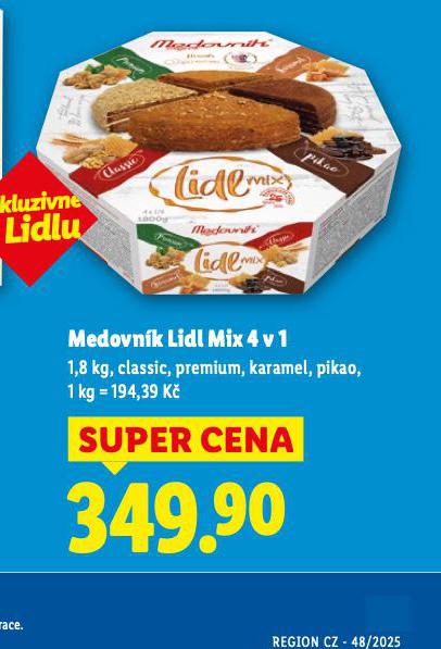 MEDOVNK LIDL MIX 4v1