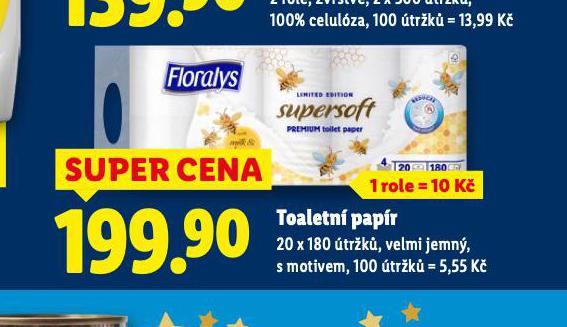 FLORALYS TOALETN PAPR