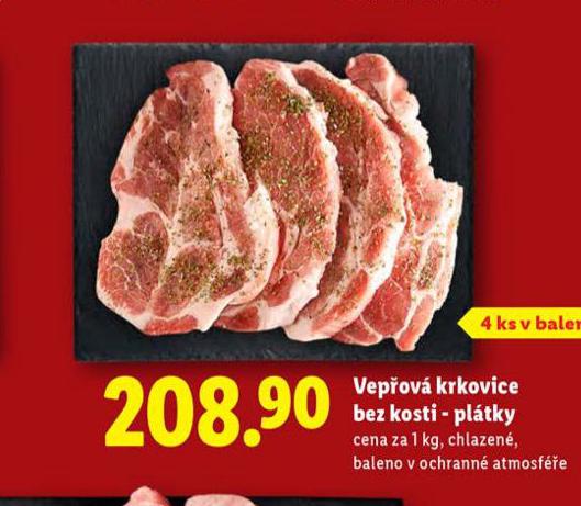 VEPOV KRKOVICE BEZ KOSTI - PLTKY