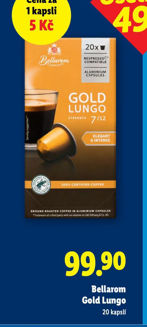 KVOV KAPSLE BELLAROM GOLD LUNGO