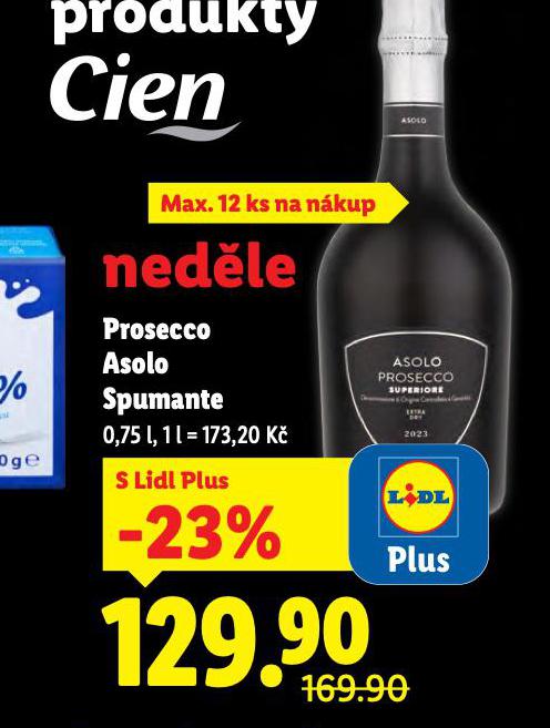 PROSECCO ASOLO SPUMANTE