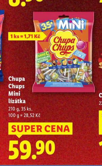CHUPA CHUPS MINI LZTKA