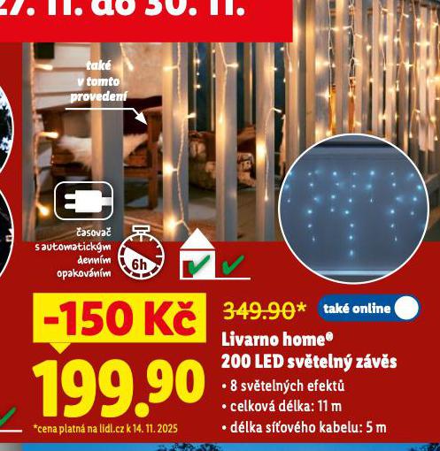 LIVARNO HOME LED SVTELN ETZ