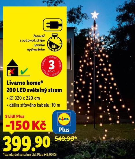 LIVARNO HOME LED SVĚTELNÝ STROM