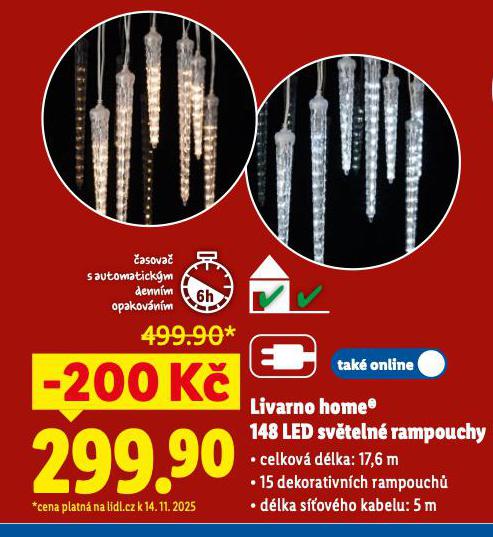LIVARNO HOME LED SVTELN RAMPOUCHY