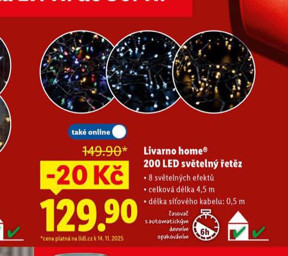 LIVARNO HOME LED SVTELN ETZ