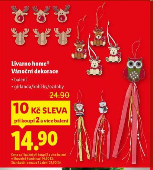 LIVARNO HOME VÁNOČNÍ DEKORACE