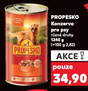 PROPESKO KONZERVA PRO PSY