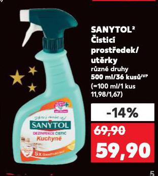 SANYTOL ISTIC PROSTEDEK