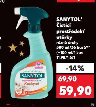 SANYTOL ISTIC UTRKY