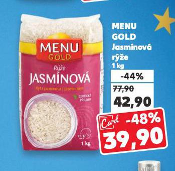 MENU GOLD RݎE JASMNOV
