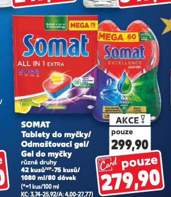 SOMAT TABLETY DO MYKY