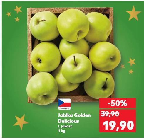 JABLKA GOLDEN DELICIOUS