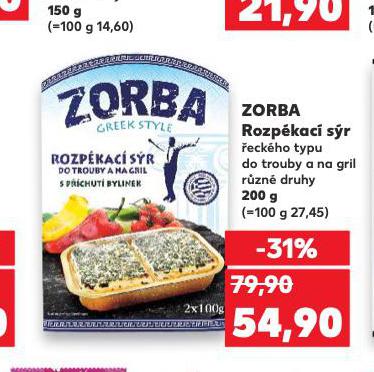 ZORBA ROZPKAC SR