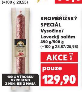 KROMĚŘÍŽSKÝ SPECIÁL VYSOČINA
