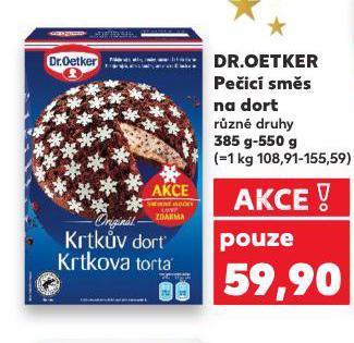DR. OETKER PEČICÍ SMĚS NA DORT