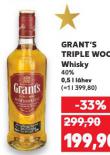 GRANT'S TRIPLE WOOD WHISKY