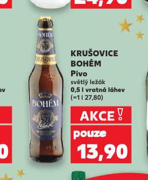 PIVO KRUOVICE BOHM
