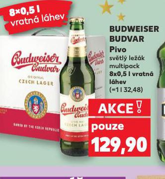 PIVO BUDWEISER BUDVAR