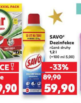 SAVO DEZINFEKCE