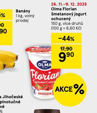 OLMA FLORIAN SMETANOV JOGURT OCHUCEN