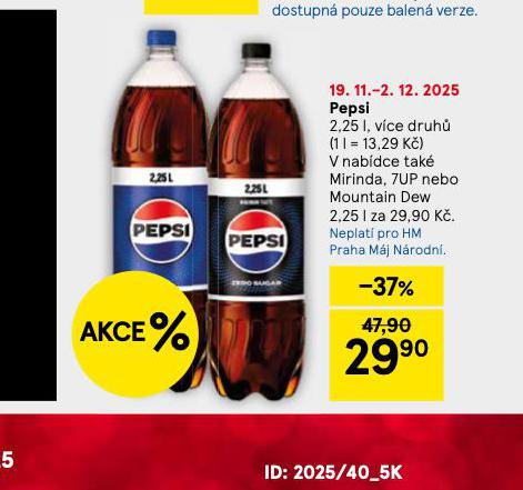 PEPSI 2,25L