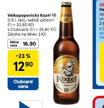 PIVO VELKOPOPOVICK KOZEL 10