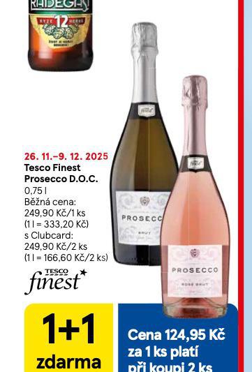 TESCO FINEST PROSECCO D.O.C.