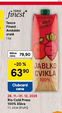 RIO COLD PRESS 100% VA