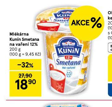 KUNN SMETANA NA VAEN 12%