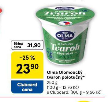 OLMA OLOMOUCK TVAROH POLOTUN
