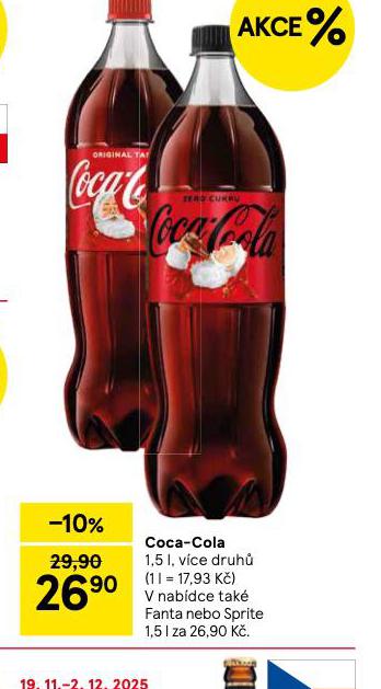 COCA COLA, FANTA, SPRITE