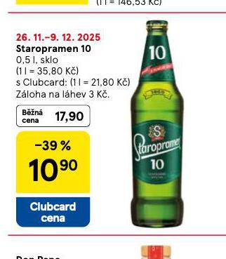 PIVO STAROPRAMEN 10