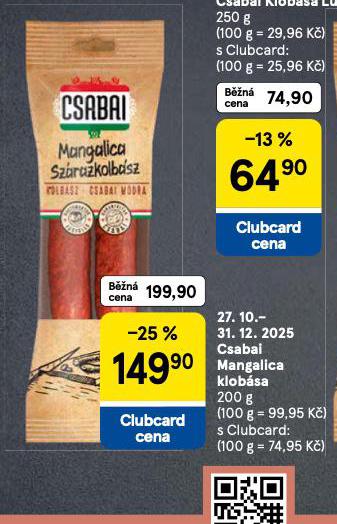 CSABAI MANGALICA KLOBSA