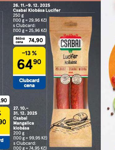 CSABAI KLOBSA LUCIFER