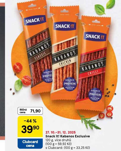 SNACK IT! KABANOS EXLUSIVE