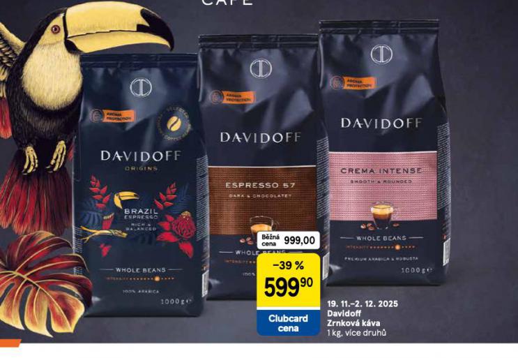 DAVIDOFF ZRNKOVÁ KÁVA