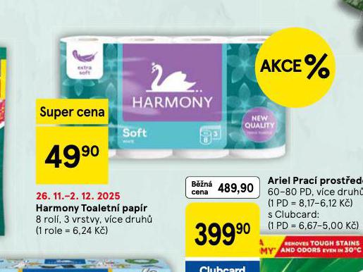 HARMONY TOALETN PAPR