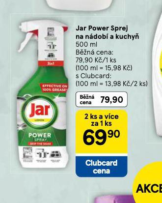 JAR PWER SPREJ NA NDOB A KUCHYN
