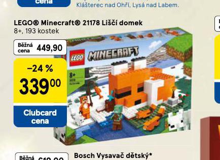 LEGO STAVEBNICE MINECRAFT