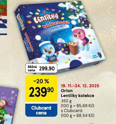 ORION LENTILKY KOLEKCE