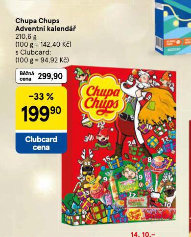 CHUPA CHUPS ADVENTNÍ KALENDÁŘ