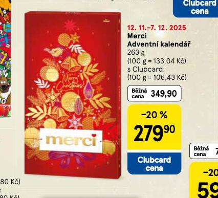 MERCI ADVENTN KALEND