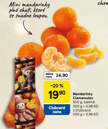 MANDARINKY CLEMENULES