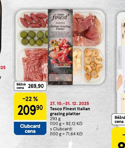 TESCO FINEST ITALIAN GRAZING PLATTER