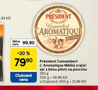 PRSIDENT CAMEMBERT LAROMATIQUE