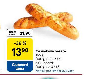 ČESNEKOVÁ BAGETA