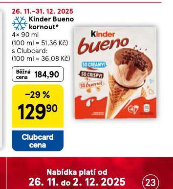 KINDER BUENO KORNOUT